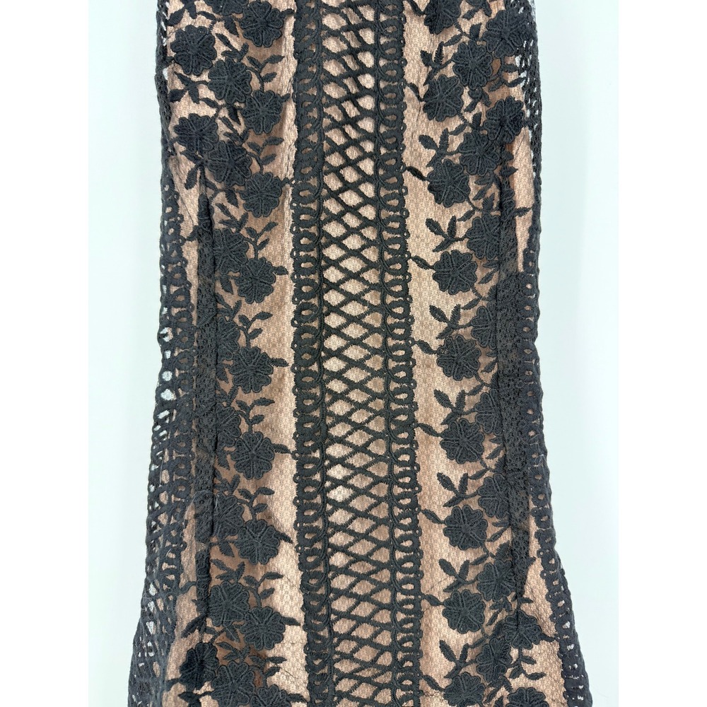 NBD x‎ Revolve Black Brianna Lace Back Cut Out Mini Dress Sleeveless XS - Picture 2 of 7